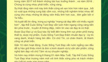 Một năm phúc lành và đại thắng cùng Quý khách hàng