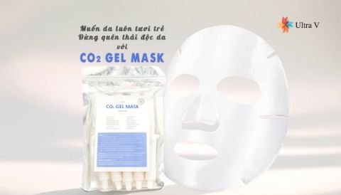 Muốn da luôn tươi trẻ - Đừng quên thải độc da với CO2 Gel Mask